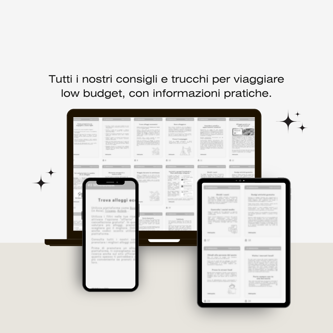Miniguida "Viaggiare quasi gratis"