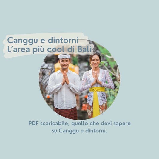 Miniguida "Canggu e dintorni - L’area più cool di Bali"